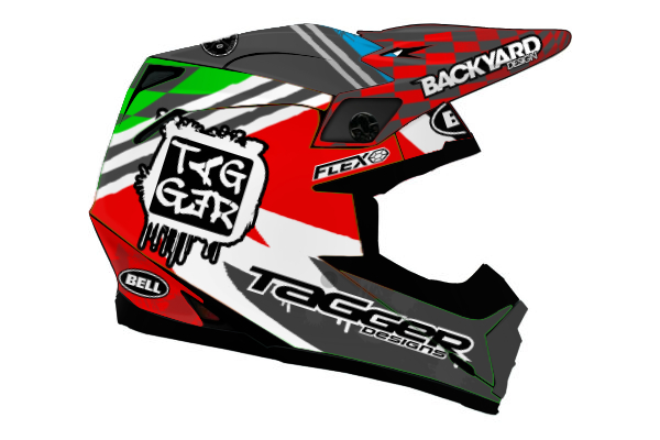 Design custom helmet graphics for your motocross helmet now! – BACKYARD  DESIGN USA
