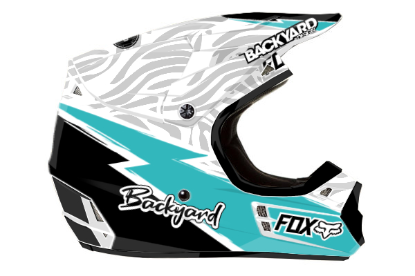 Design custom helmet graphics for your motocross helmet now